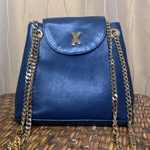 Paloma Picasso Shoulder Bag in Navy